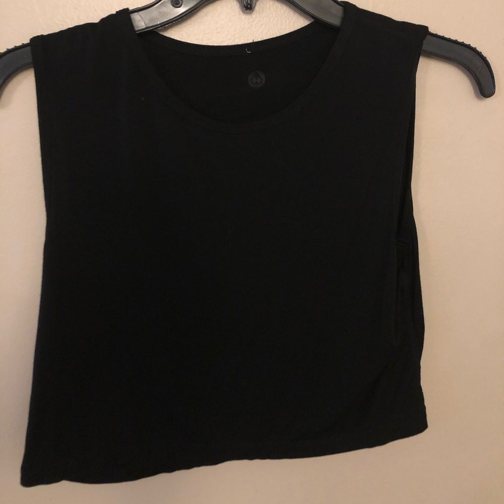 Black HydroJug Cropped Tank